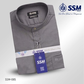 Madarin Collar Shirt Short Sleeve 2XL (Wood Brown) SSM-O-P-S-030