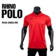 Rhino Rhino Polo Shirt Red RHA-3002-RR Large