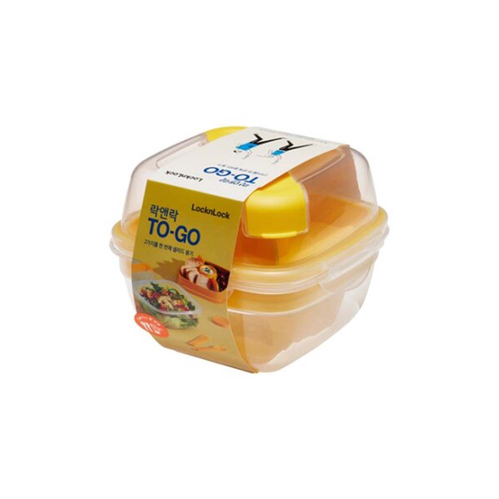 Lock & Lock To Go Saladbox-950ML-YEL-VN HSM8440TLYEL