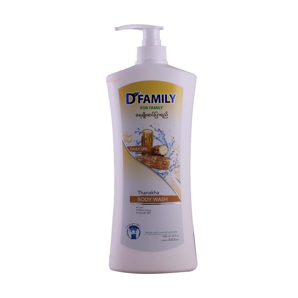 D Family Body Wash Thanakha 1000ML