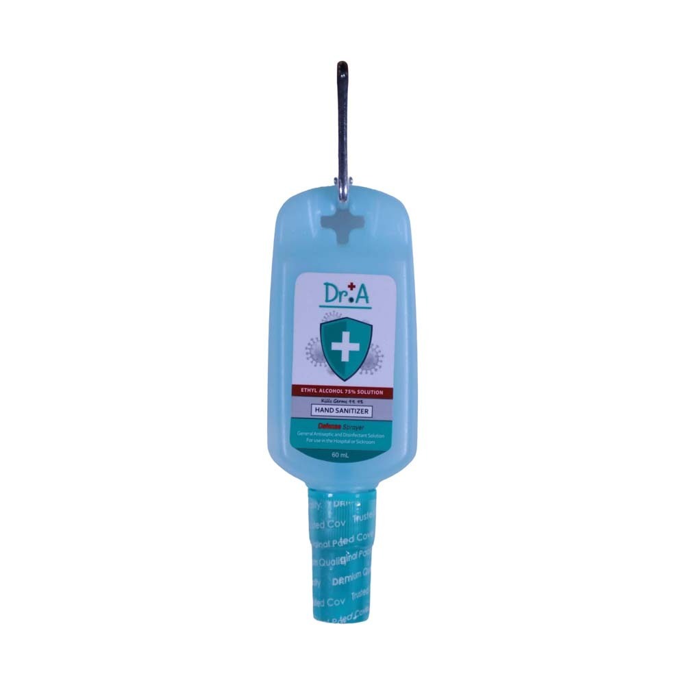 Dr.A Hand Sanitizer Spray With Keychain Clip 60ML