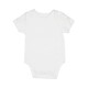 Te Te & Ta Ta Short Romper Short Sleeves White 6-9 Months (3Pcs/1Set) KRP-S104