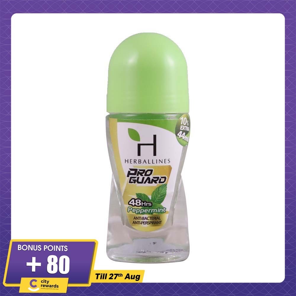 Herballines Roll On Peppermint 40ML