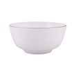 MP Plain Gold Line Rice Bowl 4.5IN No.765