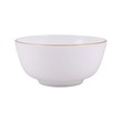 MP Plain Gold Line Rice Bowl 4.5IN No.765