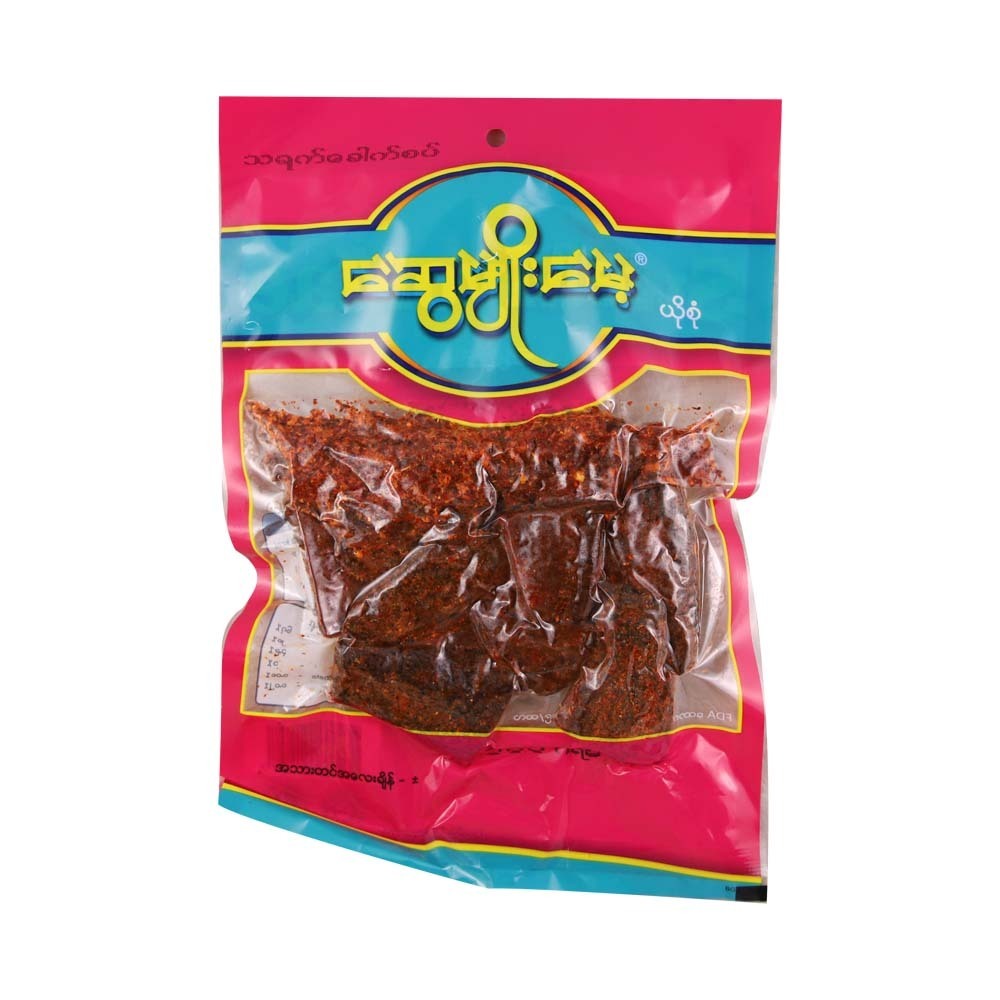 Swe Myo Mayt Preserved Dried Mango Spicy 100G