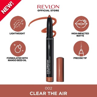 Revlon Colorstay Matte Lite Lip Crayon 1.4G (003 Souffle All Day)