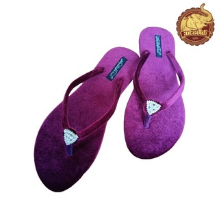 Sin Pauk Women Velvet Slipper (Design-2,No-37) F822