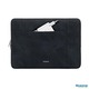 Rivacase Faux Leather Laptop Sleeve  (Water-Resistant) MAC-RV-8903-BLK Medium