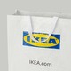 Ikea Klamby Bag, White 305.325.87