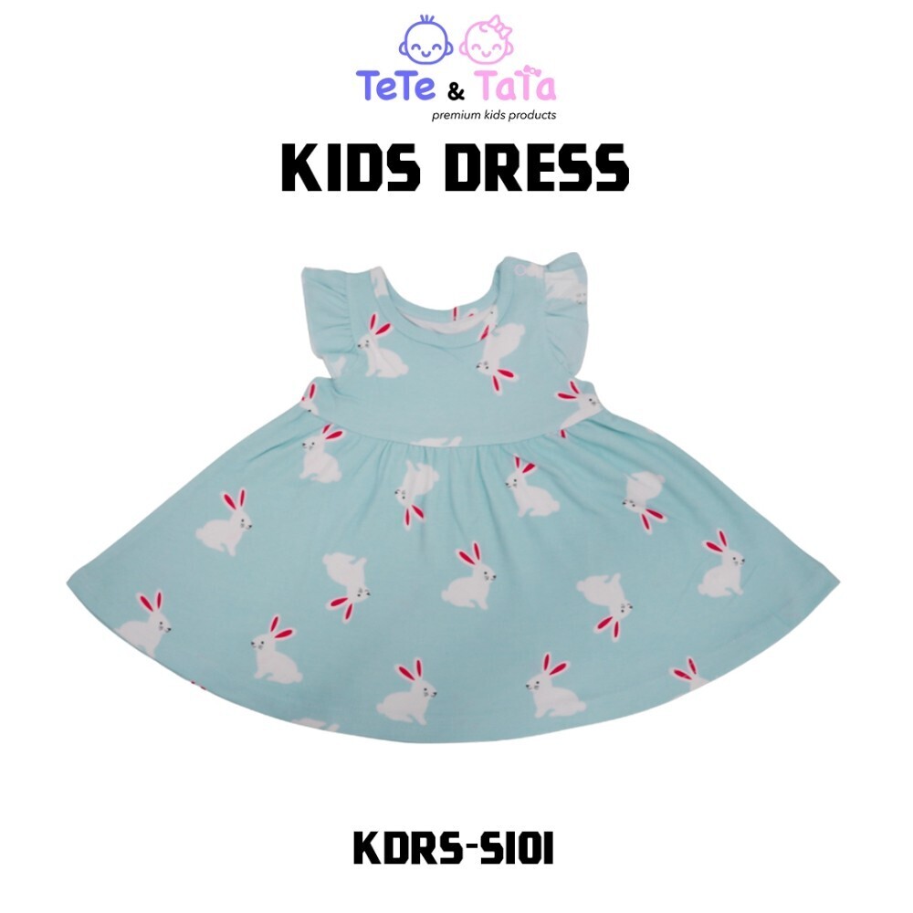 Tee Ray Kid Dress KDRS-S101 (9-12Months) Blue