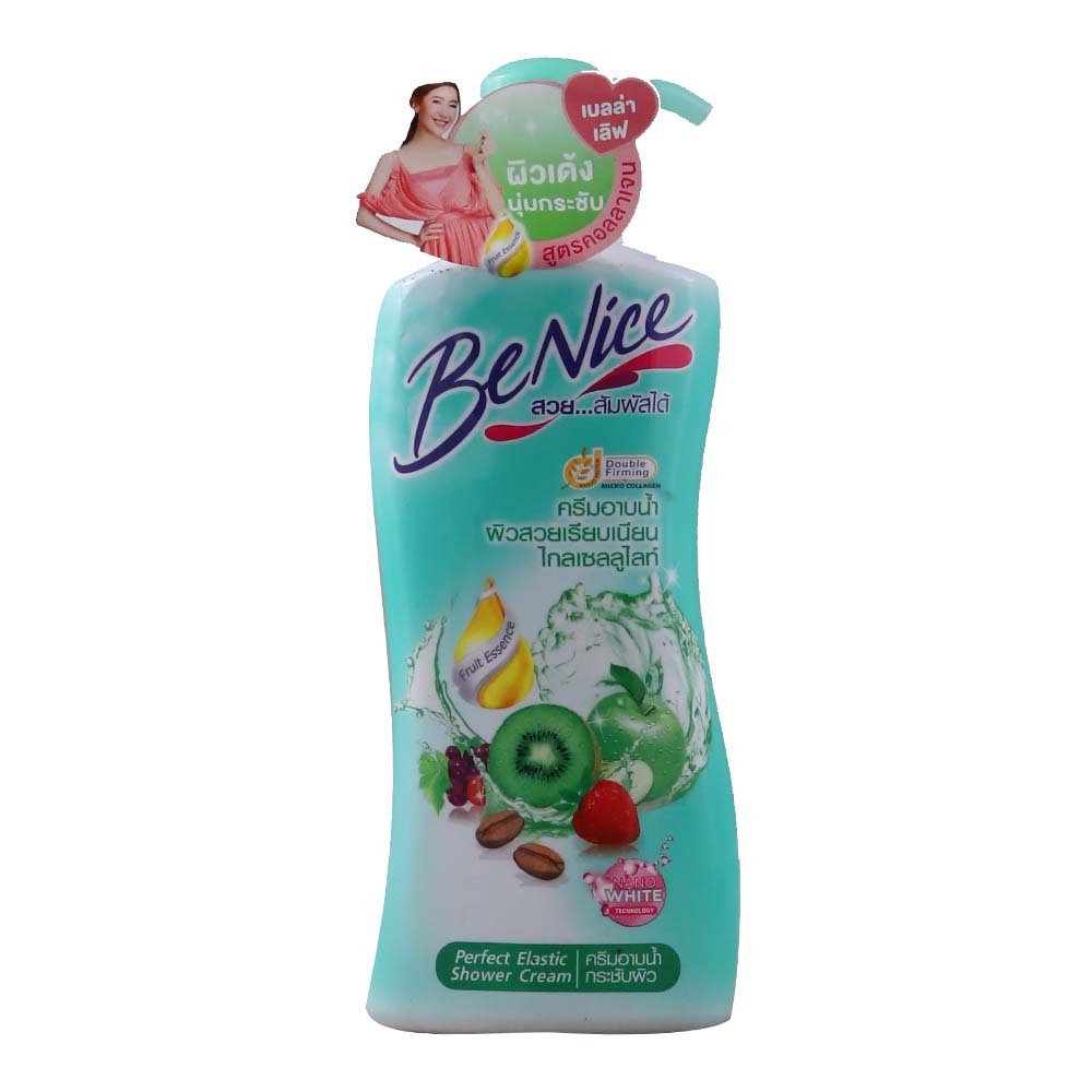 Benice Shower Cream Firm & White Elastic 400ML