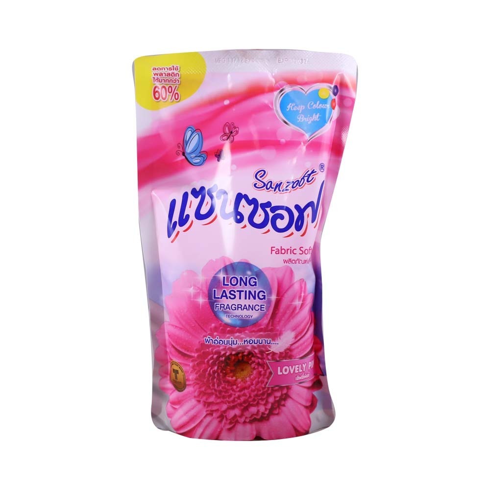 Sanzoft Softener Refill Lovely Pink 500ML