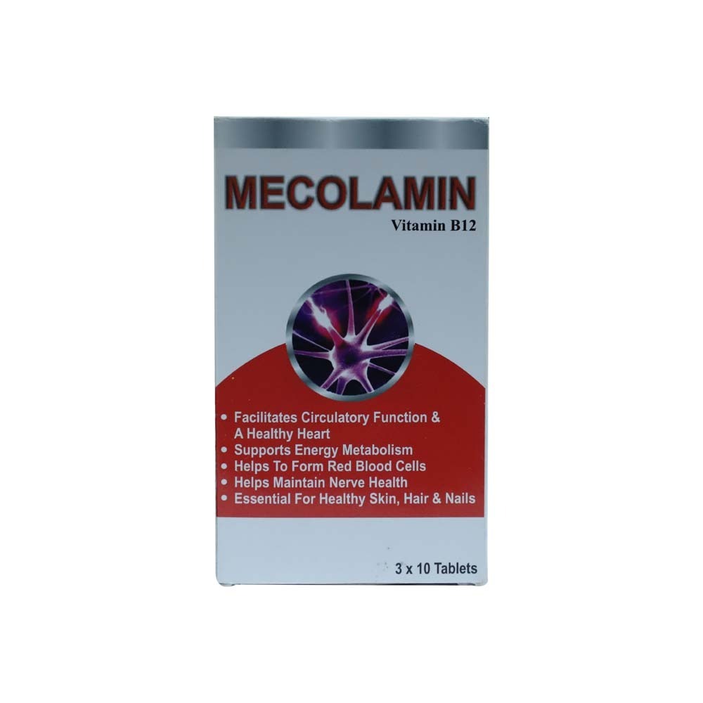 Mecolamin Vitamin B12 10PCS x 3