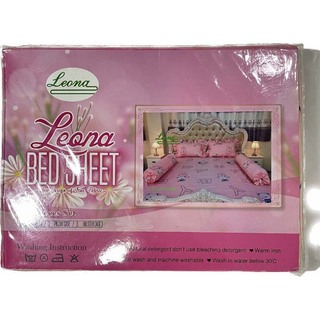 Leona Bed Sheet Double (6' x 6.5' x 9") L Double 356