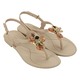 Grendha Petalas Sand Ad Sandal (No-7) Light Beige 119108BI08307