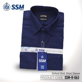 Oxford Shirt Short Sleeve Medium (True Black) SSM-O-P-S-028