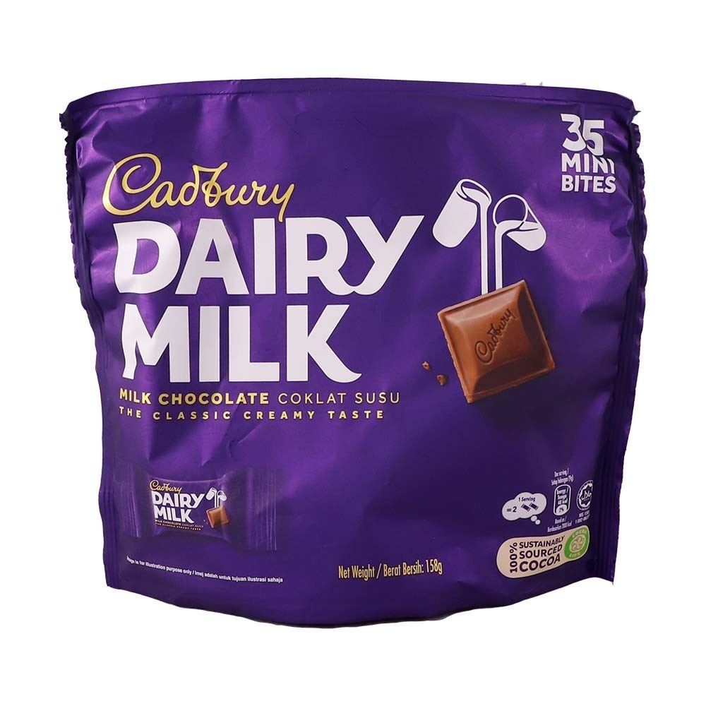 Cadbury Dairy Milk Chocolate Bar 158G