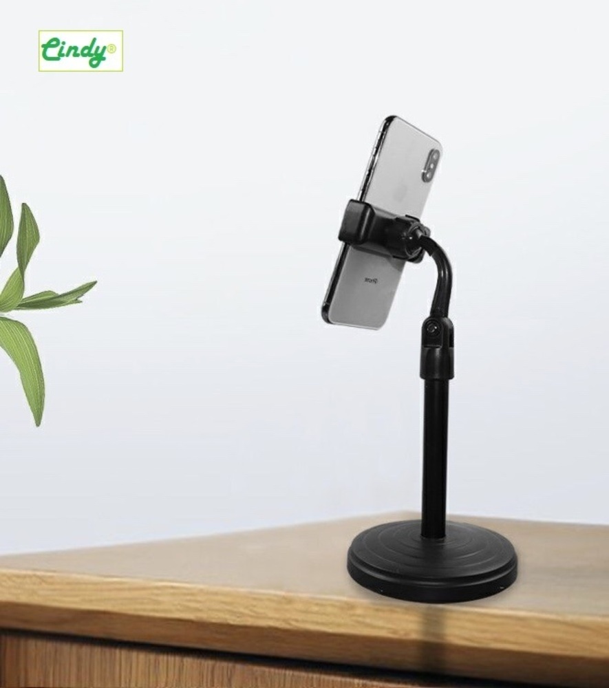 Phone Stand with Retractable Bracket (Black)