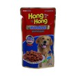 Hong Hong Dog Food Beef Chunk In Gravy 130G