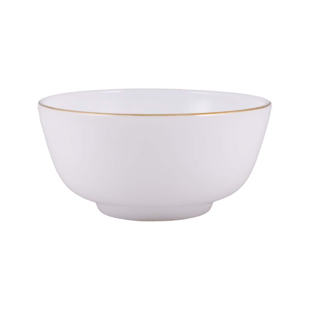 MP Plain Gold Line Rice Bowl 4.5IN No.765