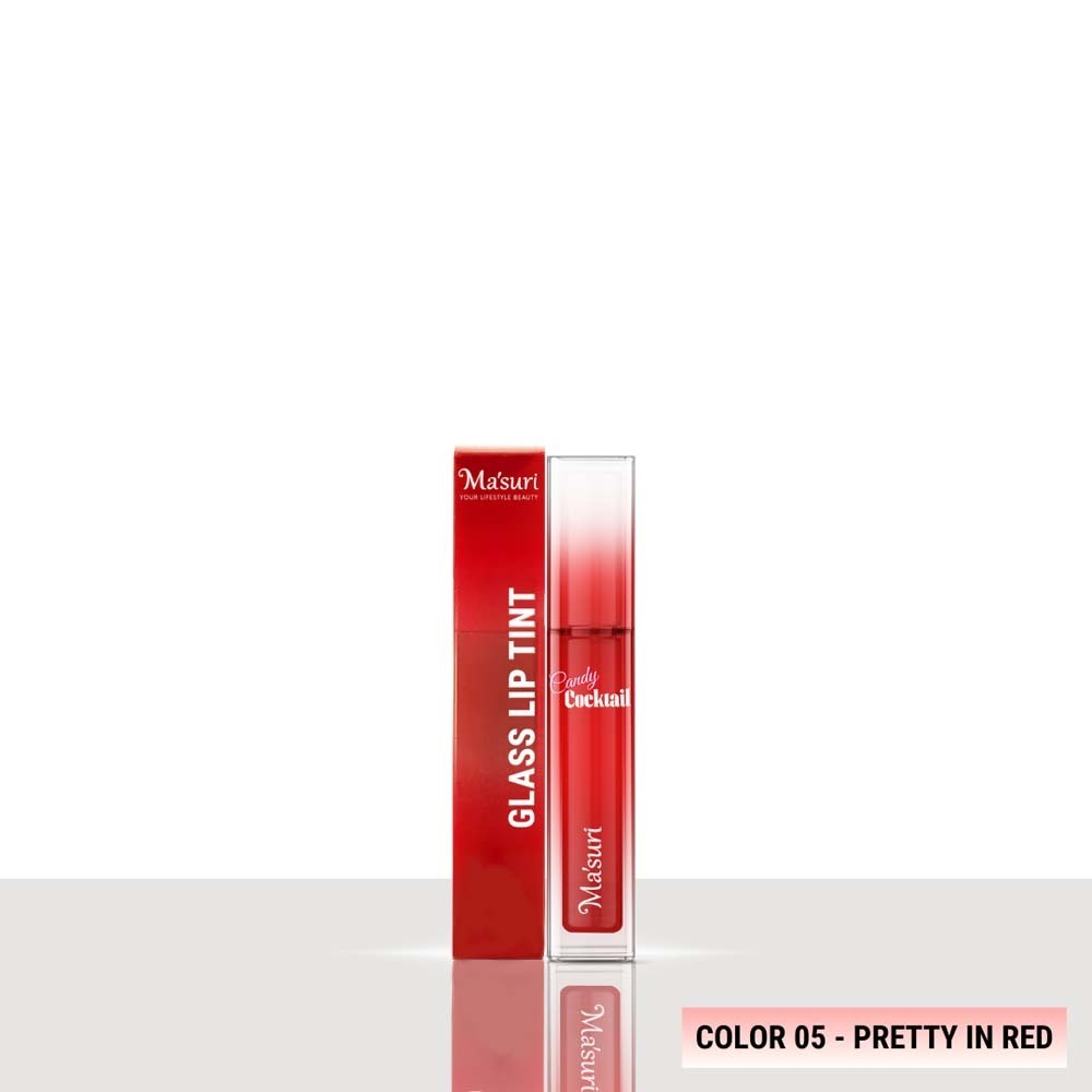 Masuri  Candy Cocktail Lip Tint (05- Pretty In Red) 4G