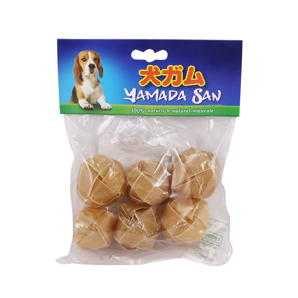 Yamada San Dog Chews 2IN 6PCS (Knited Ball)