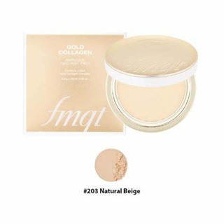 Fmgt Gold Collagen Ampoule Two-Way Pact 201 (9.5G Apricot Beige)