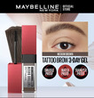 Maybelline Tattoo Brow Styling Gel 6G Medium Brown