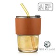 Fine Village Coffee Cup Brown (Brown) 450ML