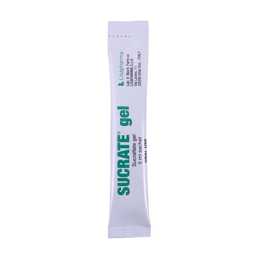 Sucrate Gel Sucralfate 1G Oral Suspension 5ML