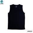 Max & Mia Men Sport Sleeveless Shirt LBB003 Black Medium