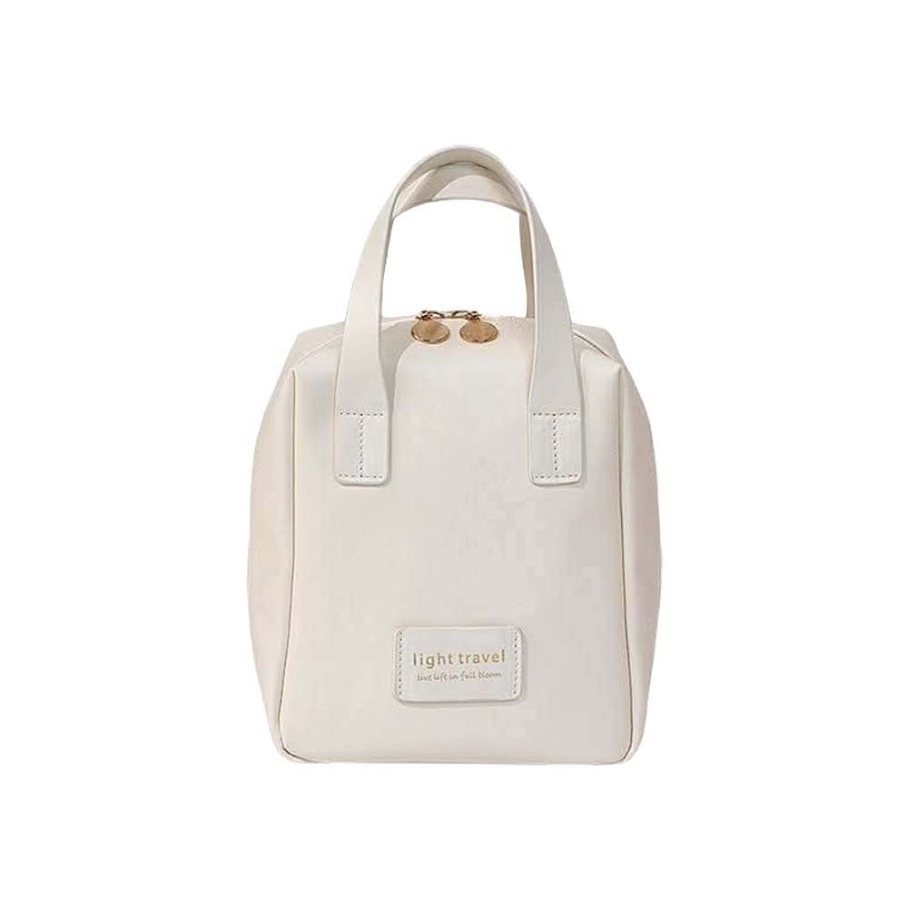 Beauty House Makeup Bag & Cosmetic Organizer (White)