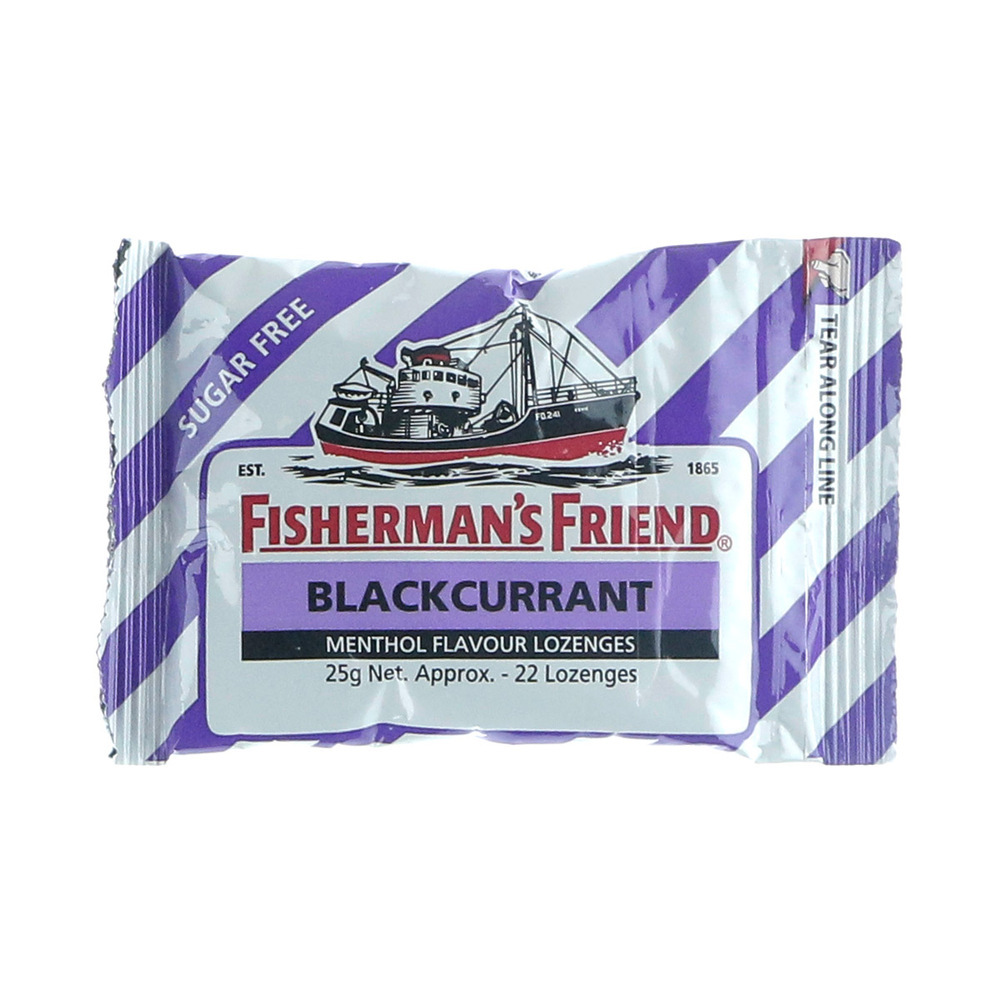 Fisherman`S Friend Lozenges Blackcurrant 25G