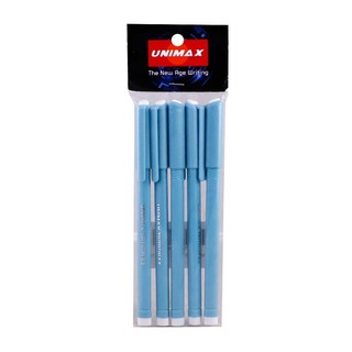 Unimax Tritron Ball Pen 0.5 5PCS Black