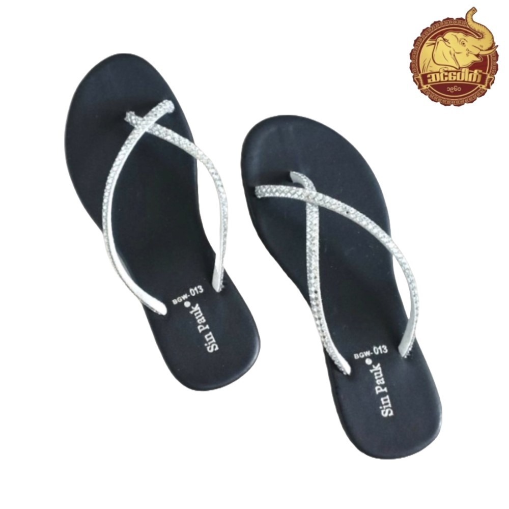 Sin Pauk Women Leather Slipper (Design-5,No-36) BGW-013