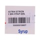 Acitrin Cetirizine 5MG Syrup 60ML