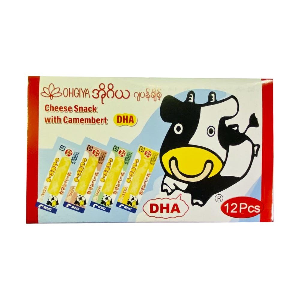 Ohgiya Dha Cheese Snack With Camembert 12PCS