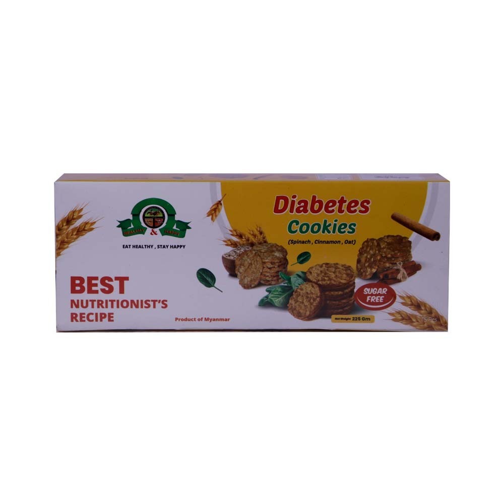 Healthy & Happy Diabetes Cookies 225G.