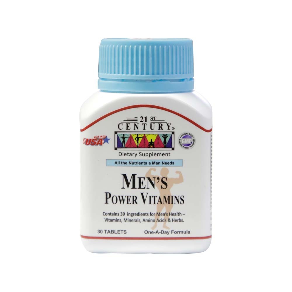 21st Century Men's Power Vitamins 30PCS