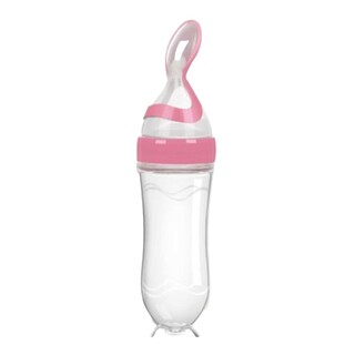 Baby Cele Food Feeding Bottle Yellow 12036