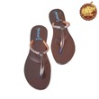 Sin Pauk Women Leather Slipper (Design-3,No-37) BGW-015