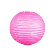 Uncle Gyi Uncle Gyi Round Paper Lantern (Plain) 25cm Purple