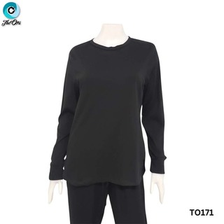 The Ori Women Long Sleeve Top Indigo TO171 Small