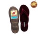 Sin Pauk Men Velvet Slipper (Red,No-14) SPM-001