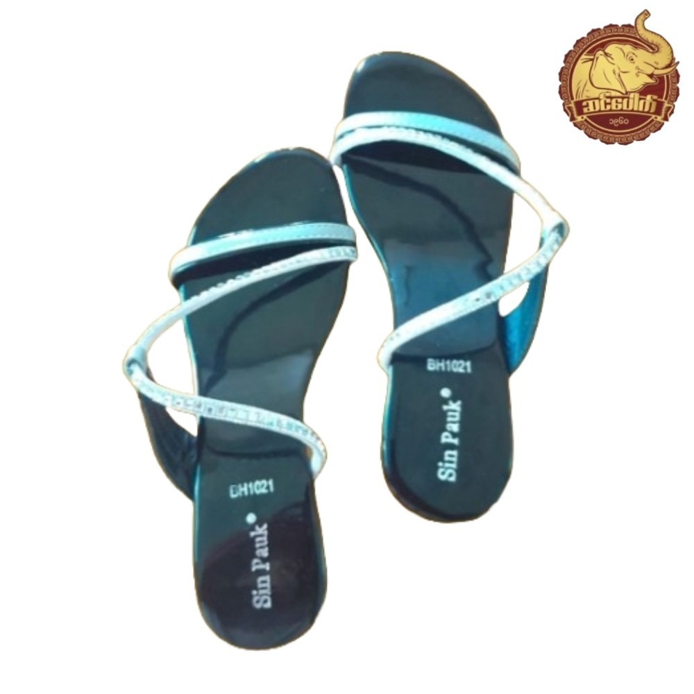 Sin Pauk Women Leather Sandal Diamond Strap (Design-2,No-39) BH1-021