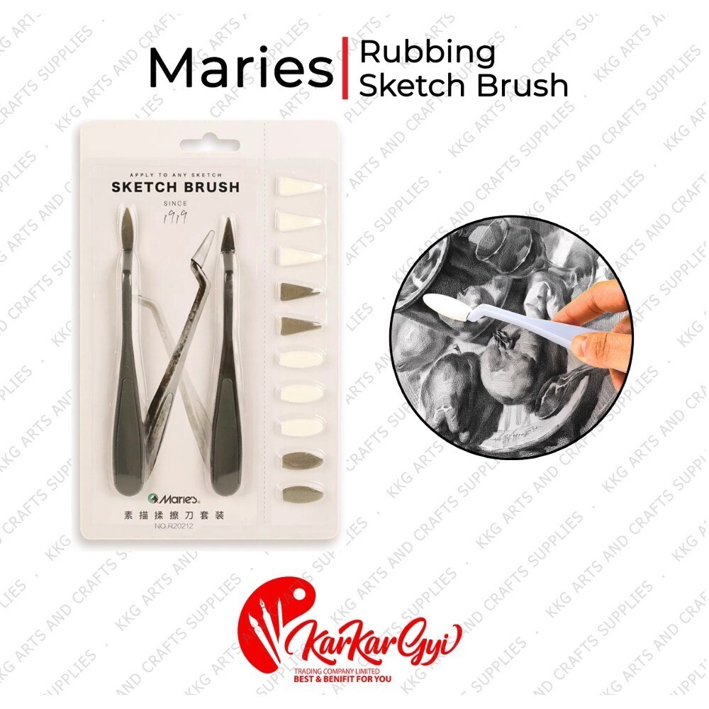 Maries Rubbing Sketch Brush
