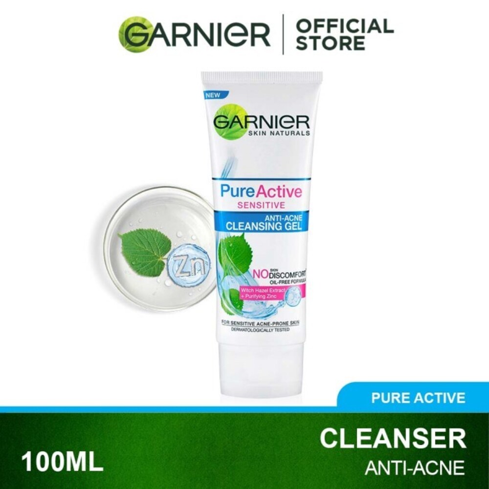 Garnier Pure Active Anti-Acne Cleansing Gel 100ML