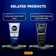 NIVEA Men Hydra Max Multi-Protect Deep Facial Cleansing Foam 50G (81368)