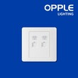 OPPLE OP-C016202-telephone twin Switch and Socket (OP-20-044)